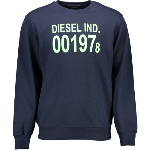 Diesel SWEATSHIRT WITHOUT ZIP MAN BLUE Slike