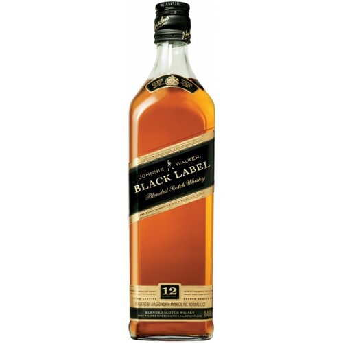 Johnnie Walker black label 12Y viski 0.5l Slike