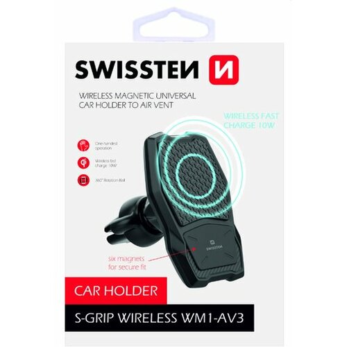 Swissten WM1-AV3 (Crna) WiFi auto držač Cene