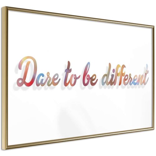  Poster - Dare to Be Yourself 90x60 Cijene