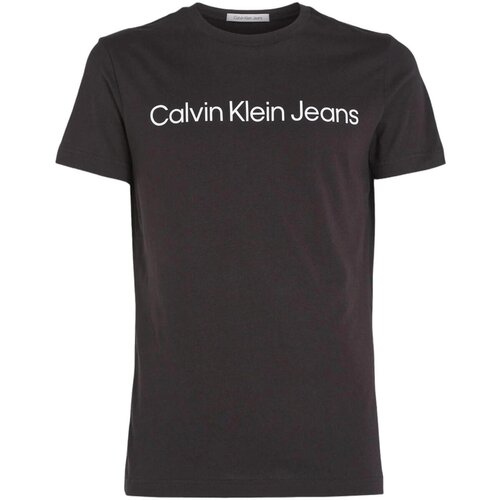 Calvin Klein Jeans Polo majice dolgi rokavi CORE INSTITUTIONAL J30J322552 Črna Slike