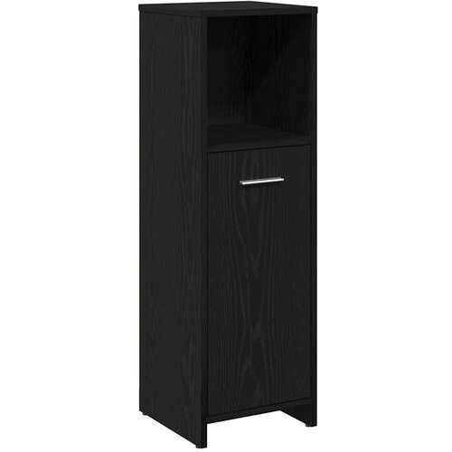  Set namje&amp;scaron;taja za kupaonicu 4 pcs Crni hrast Konstruirano drvo Slike