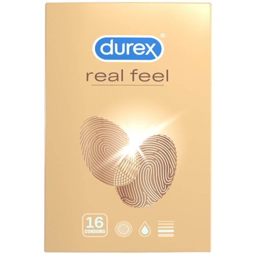 Durex Real Feel - kondomi bez lateksa (16 kom) Cijene