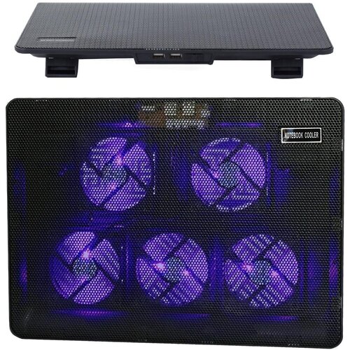  Hladilna podloga za prenosni računalnik 5x ventilator 2x USB Cene