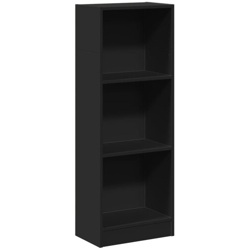 Maison Chic Knjižna omara - Knjižni regal črna 40x24x109 cm inženirski les, (21726020) Cene
