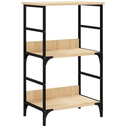 Maison Chic Knjižna omara - Knjižna polica - Knjižni regal sonoma hrast 50x33x82 cm inženirski les, (21722972) Cene