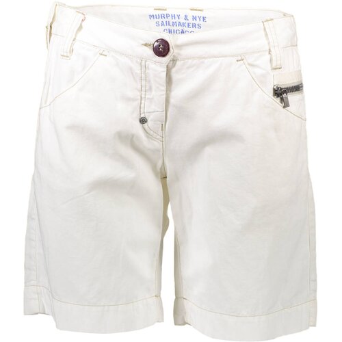 MURPHY&amp;amp;amp;NYE MURPHY &amp;amp; NYE WOMEN&amp;amp;#39;S WHITE BERMUDA TROUSERS Slike
