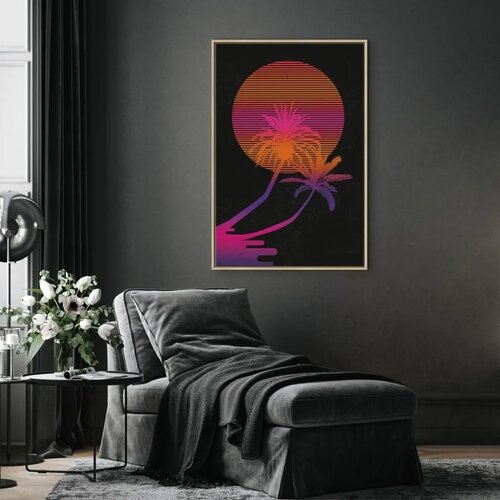  Slika - Palm at Sunrise (1 Part) Vertical 80x120 Slike