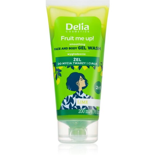 Delia Cosmetics FRUIT ME UP! gel za umivanje obraza in tela Lime 200 ml Cene