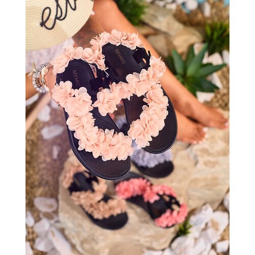 Resti Powder women's sandals with flowers Alferroy Cene