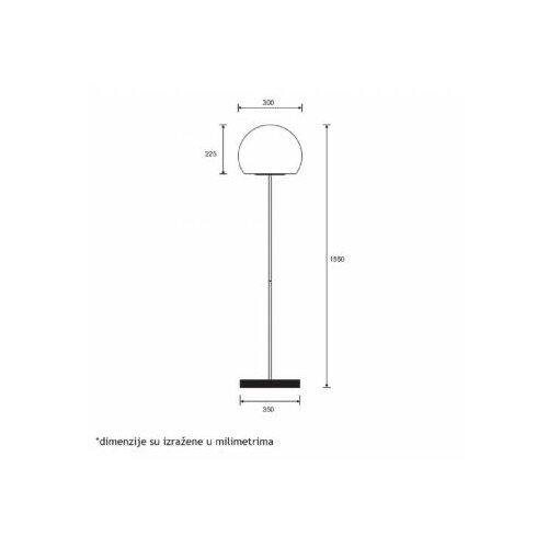 Bb Link aria 59 podna led lampa Slike