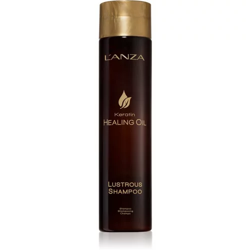 L'anza Keratin Healing Oil Lustrous Shampoo vlažilni šampon za lase 300 ml
