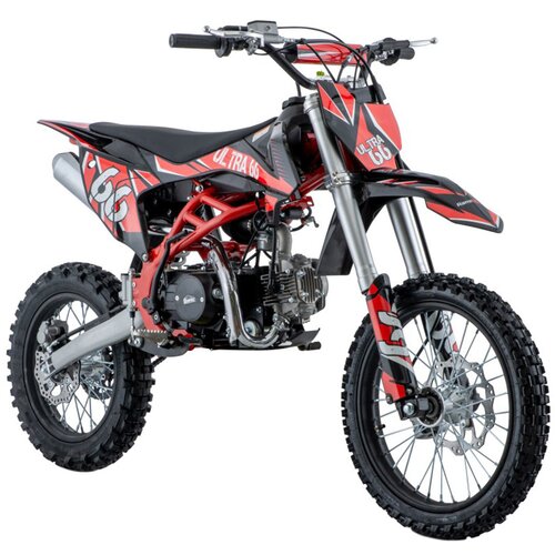 Cross motor na benzin ULTRA 66 125cc - crveni Slike