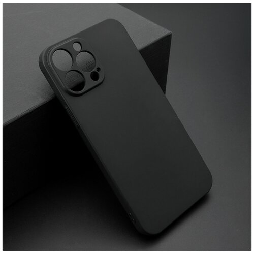  Futrola ULTRA TANKI KOLOR za iPhone 13 Pro Max (6.7) crna Slike