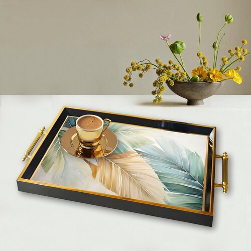 Aberto Design Poslužavnik TPA9815 50 x 29 x 3.5 cm, Šareni Cene