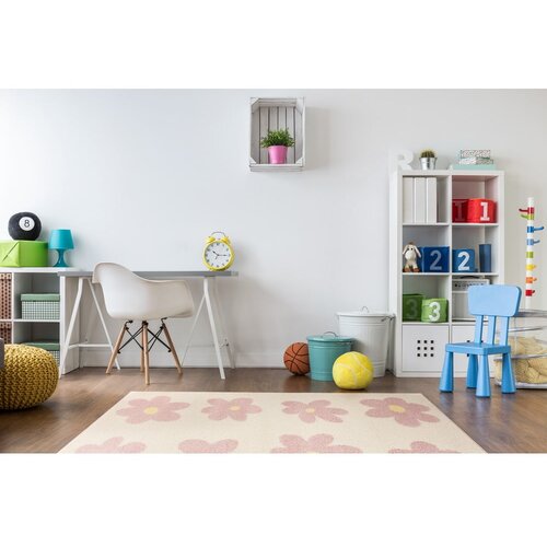 FD Rožnata/slonoko&amp;scaron;čena otro&amp;scaron;ka preproga 80x150 cm Dazzy Rose &amp;ndash; Slike