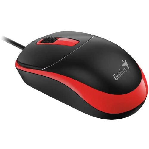 Genius DX-123 usb optical crno-crveni miš Cene