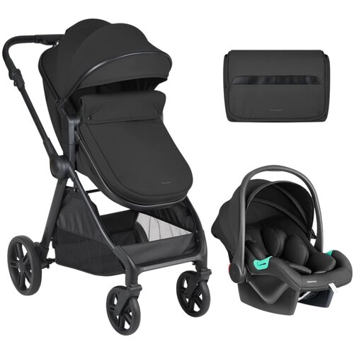 Kikka Boo Jean 2u1 kolica za bebe sa i-Size auto sedi&amp;scaron;tem Slike