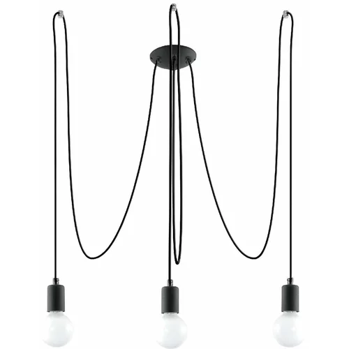 Nice Lamps Črna viseča svetilka 300x300 cm Spider - Nice Lamps