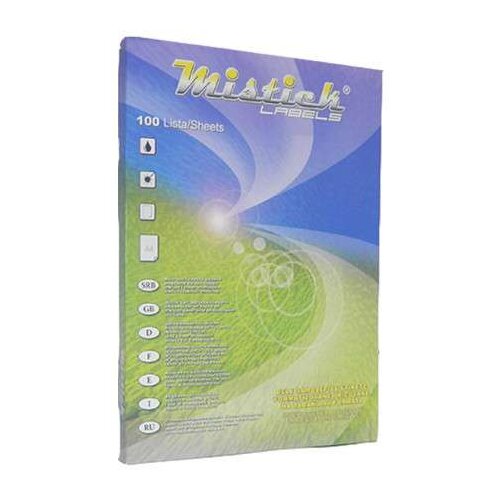 Mistick Nalepnice /White A4/21 70x41 Cene