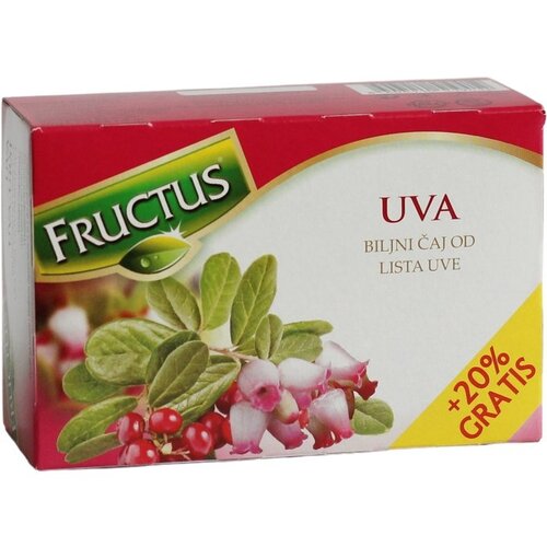 Fructus čaj Uvin 36g gratis Cene