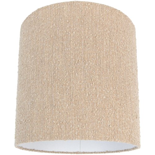 QAZQA Stoffen lampenkap beige met boucl&eacute; stof 40/40/40 Cene
