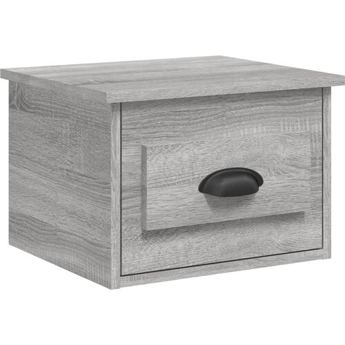Maison Chic Stenska Nočna omarica - Nočna miza siva sonoma 41,5x36x28 cm, (21689799) Cene