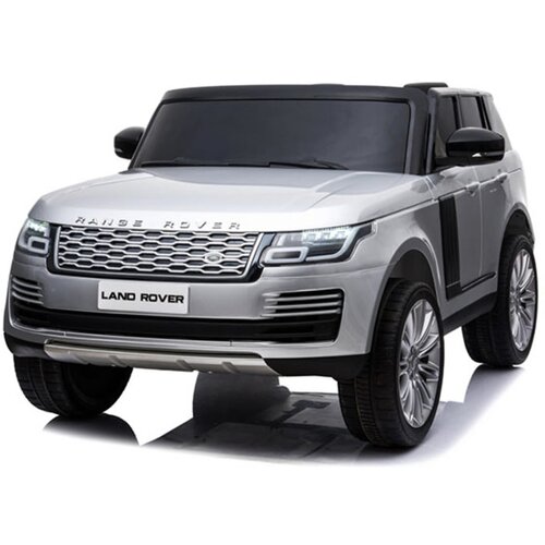 Eurobajk dečiji automobil na akumulator land rover - sivi Slike