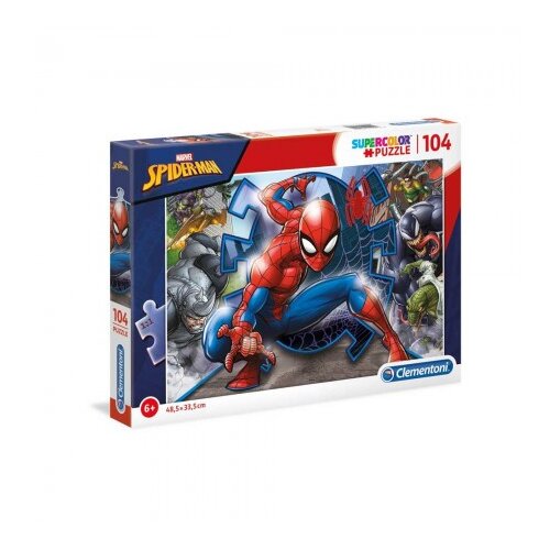 Clementoni puzzle 104 spider-man Cene