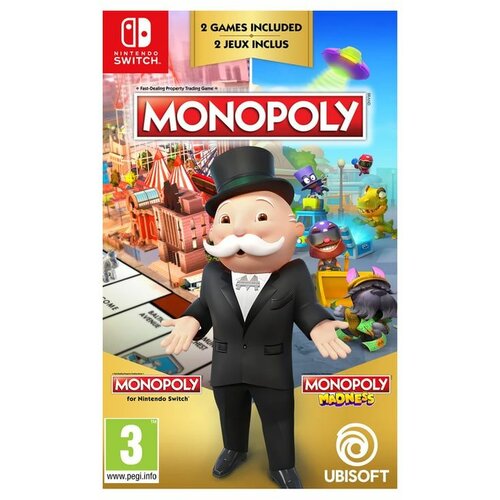 Nintendo switch monopoly + monopoly madness Slike