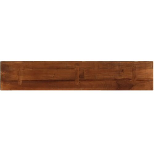  Ploča za stol 140x20x3,8 cm pravokutna masivno obnovljeno drvo Slike