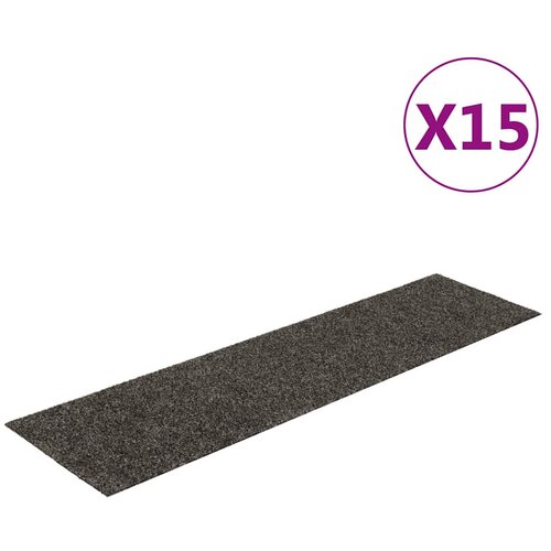 Maison Chic Samolepilne Preproga, Ruge za stopnice 15 kosov 76x20 cm antracit, (22120375) Cene