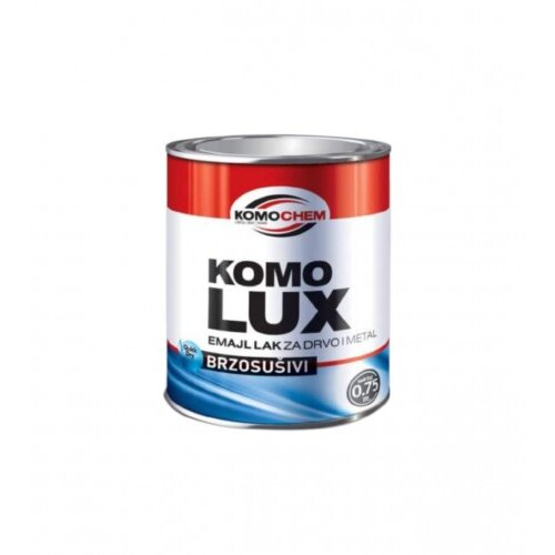 KOMOCHEM Emaj lak za drvo i metal brzosu&amp;scaron;ivi Komolux 52005975 Slike