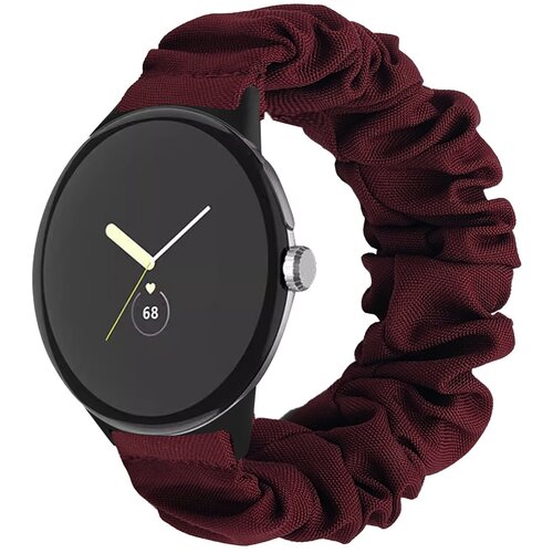 INF Združljiv z Google Pixel 2: Eleganten scrunchie pa&scaron;ček za pametno uro Red, (5000086114) Cene