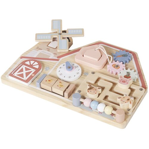 Moni Toys Farm House drvena ploča s aktivnostima W12D824 Slike