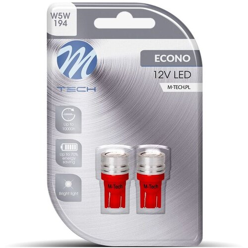 Mtech LED sijalica W5W W2.1x9.5d, 12 V, 1 x HP, 2 komada Cene