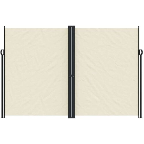 vidaXL Bočna tenda na uvlačenje krem 220 x 1000 cm Cijene