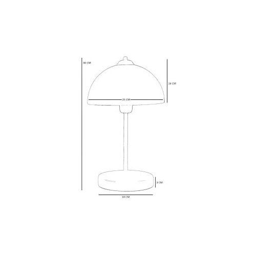 Opviq Yeni stolna lampa, narandžasta Cijene