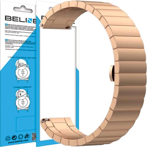 Beline pa&scaron;ček za uro 20MM beauty rose gold / rose gold, (21969240) Cene