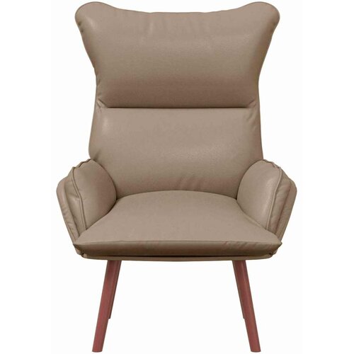  Fotelja Boja cappuccina 69 x 74 x 93 cm Umjetna koža Slike