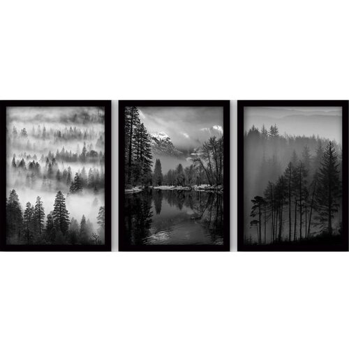 Wallity Slike u setu od 3 komada 35x45 cm Black & White - Cijene