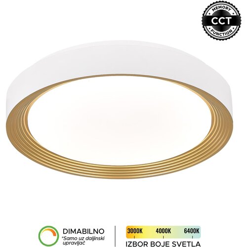 Forma LED plafonjera LP-405-54R WH+SG Cene
