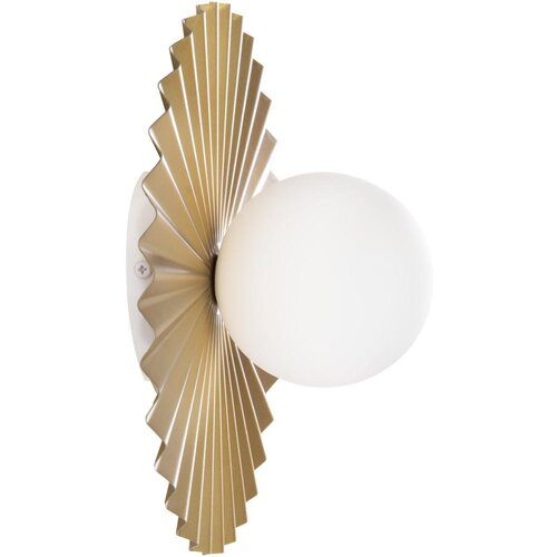  Zidna lampa SUNPLISS 1xG9/10W/230V prečnik 35 cm zlatna/krem Cene