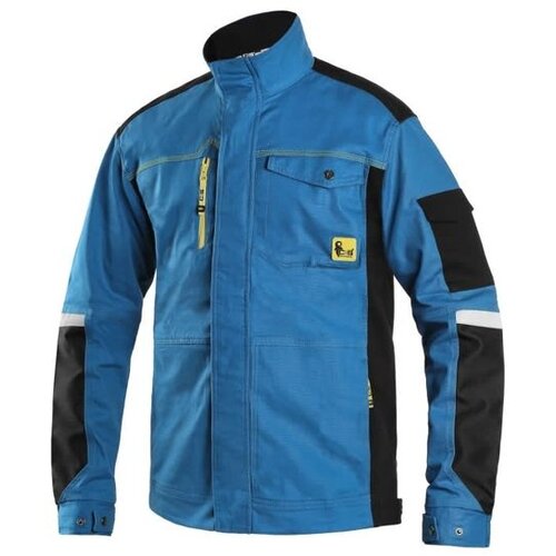 Canis Radna bluza Stretch/ svetloplava/crna Cene