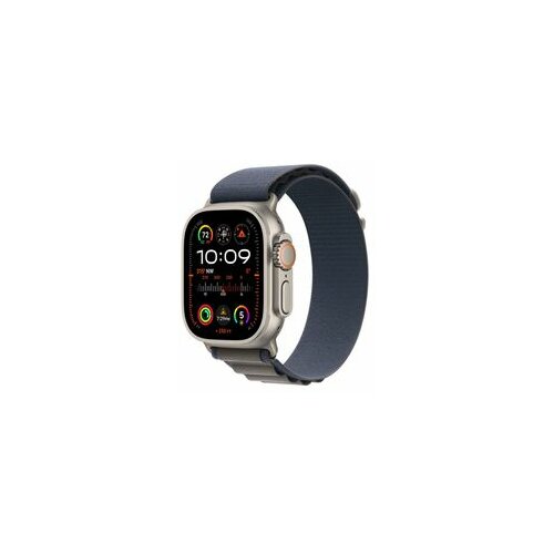 Apple watch Ultra2 cellular, 49mm titanium case w blue alpine loop - large Cene
