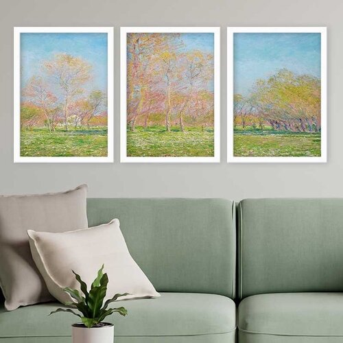 Wallity Set uramljenih slika 3BC_UN3896329, 3 Dela Cene