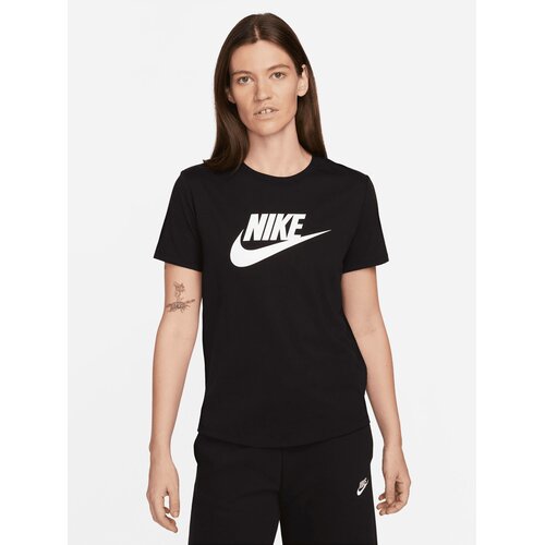 Nike Ženska majica W Nsw Essntl Icn Ftra, DX7906-010, Crna Cene