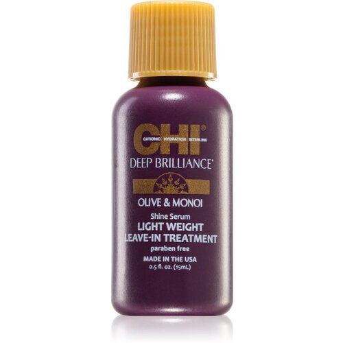 Farouk Systems chi deep brilliance shine serum nega za povečanje sijaja las brez izpiranja 15 ml Cene