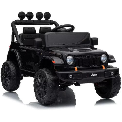 Lean Toys Jeep Rubicon DK-JWR558 24V &amp;ndash; črn otro&amp;scaron;ki električni avto Slike