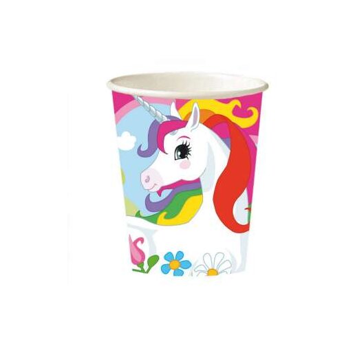 Amscan CASA 250 ML UNICORN 8 KOM Slike
